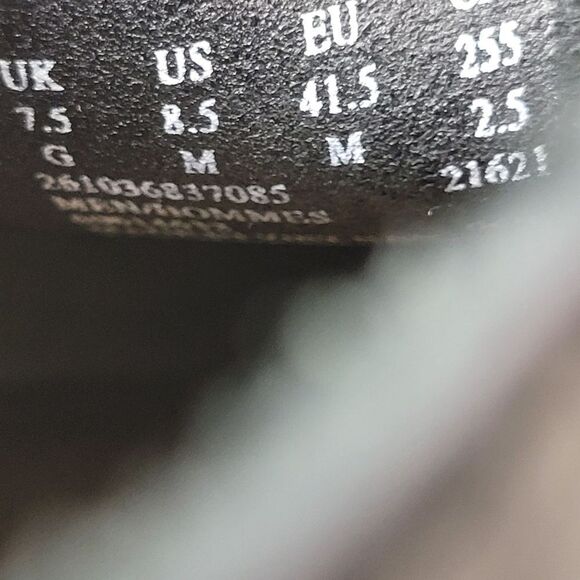 Clarks Original Chukka Desert  Boots Mens Size 8.5 Black Beeswax Leather - Picture 9 of 10